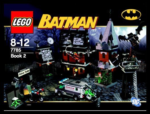 Istruzioni per la Costruzione - LEGO - 7785 - Arkham Asylum™: Page 1