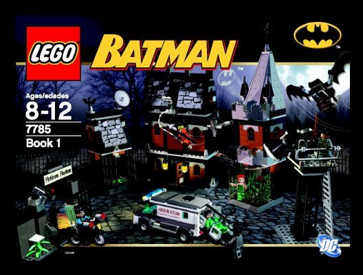 Istruzioni per la Costruzione - LEGO - 7785 - Arkham Asylum™: Page 1