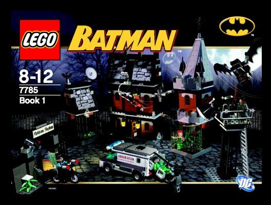 Istruzioni per la Costruzione - LEGO - 7785 - Arkham Asylum™: Page 1