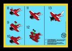 Istruzioni per la Costruzione - LEGO - 7797 - Bi-Plane: Page 2