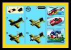 Istruzioni per la Costruzione - LEGO - 7808 - Yellow airplane: Page 2