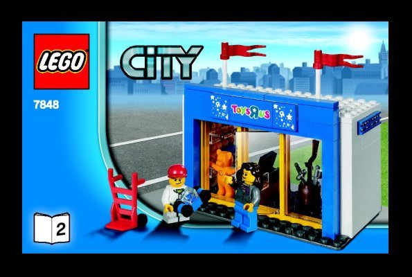 Istruzioni per la Costruzione - LEGO - 7848 - Toys "R” Us Truck: Page 1