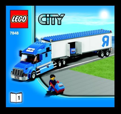 Istruzioni per la Costruzione - LEGO - 7848 - Toys "R” Us Truck: Page 1