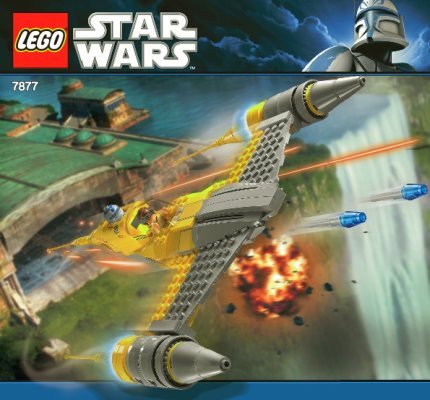 Istruzioni per la Costruzione - LEGO - 7877 - Naboo Starfighter™: Page 1