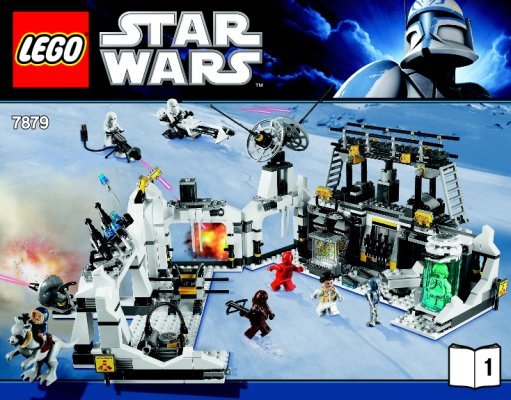 Istruzioni per la Costruzione - LEGO - 7879 - Hoth Echo Base™: Page 1