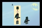 Istruzioni per la Costruzione - LEGO - 7884 - Batman's Buggy: The Escape of Mr. Freeze: Page 3