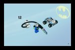 Istruzioni per la Costruzione - LEGO - 7884 - Batman's Buggy: The Escape of Mr. Freeze: Page 11