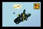 Istruzioni per la Costruzione - LEGO - 7886 - The Batcycle™: Harley Quinn's Hammer Tru: Page 21