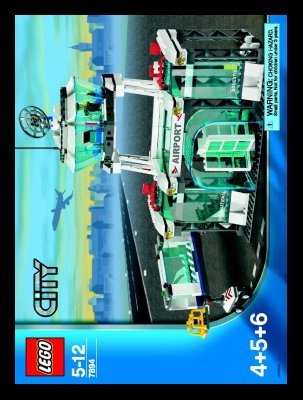 Istruzioni per la Costruzione - LEGO - 7894 - Airport: Page 1