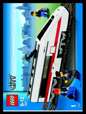 Istruzioni per la Costruzione - LEGO - 7897 - Passenger Train: Page 1