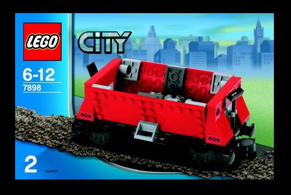 Istruzioni per la Costruzione - LEGO - 7898 - Cargo Train Deluxe: Page 1