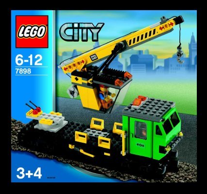 Istruzioni per la Costruzione - LEGO - 7898 - Cargo Train Deluxe: Page 1