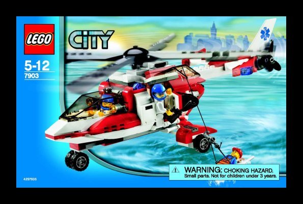 Istruzioni per la Costruzione - LEGO - 7903 - Rescue Helicopter: Page 1