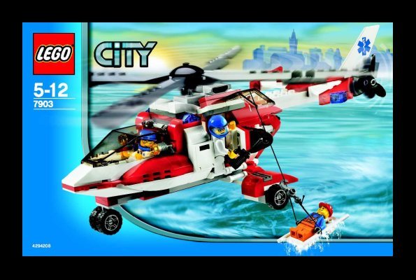 Istruzioni per la Costruzione - LEGO - 7903 - Rescue Helicopter: Page 1