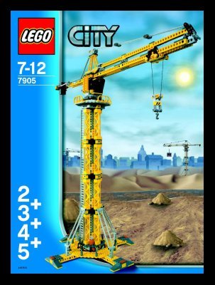 Istruzioni per la Costruzione - LEGO - 7905 - Building Crane: Page 1