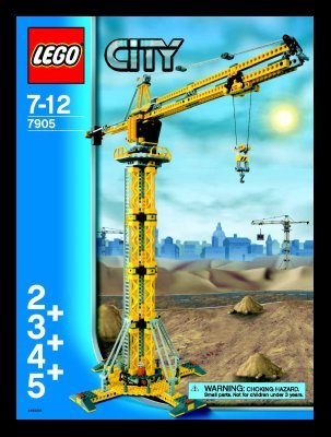 Istruzioni per la Costruzione - LEGO - 7905 - Building Crane: Page 1