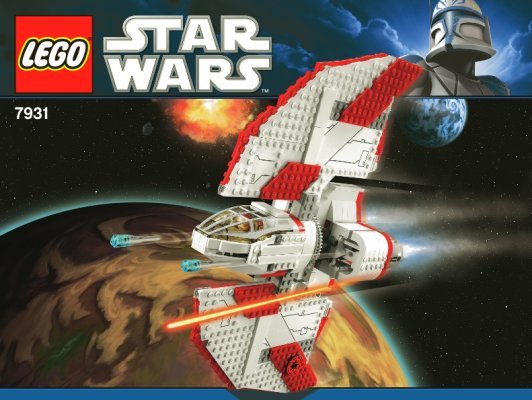 Istruzioni per la Costruzione - LEGO - 7931 - T-6 Jedi Shuttle™: Page 1