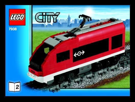 Istruzioni per la Costruzione - LEGO - City - 7938 - Treno passeggeri: Page 1