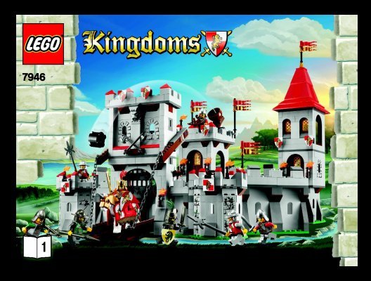 Istruzioni per la Costruzione - LEGO - 7946 - King's Castle: Page 1