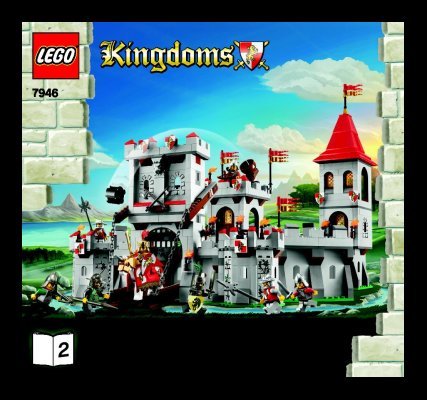 Istruzioni per la Costruzione - LEGO - 7946 - King's Castle: Page 1