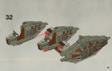 Istruzioni per la Costruzione - LEGO - 7957 - Sith™ Nightspeeder: Page 43