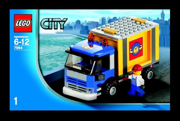 Istruzioni per la Costruzione - LEGO - 7994 - LEGO City Harbor: Page 1