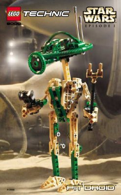 Istruzioni per la Costruzione - LEGO - 8000 - Pit Droid™: Page 1