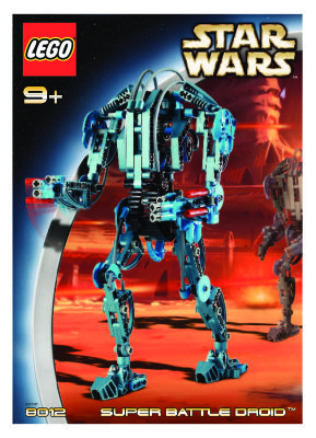 Istruzioni per la Costruzione - LEGO - 8012 - Super Battle Droid™: Page 1