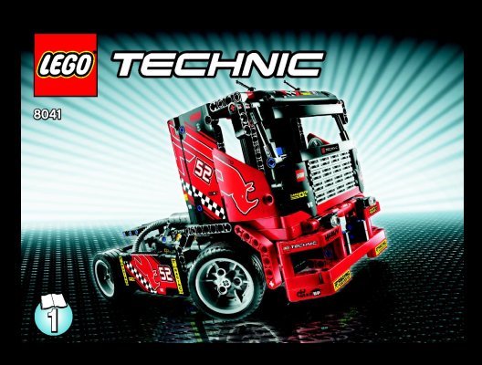 Istruzioni per la Costruzione - LEGO - 8041 - Race Truck: Page 1