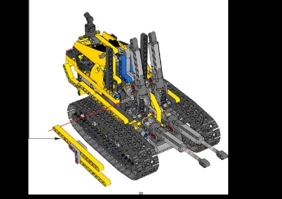 Istruzioni per la Costruzione - LEGO - 8043 - Motorized Excavator: Page 1