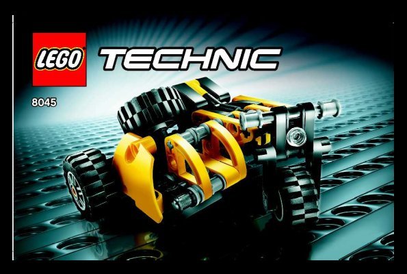 Istruzioni per la Costruzione - LEGO - 8045 - Mini Telehandler: Page 1