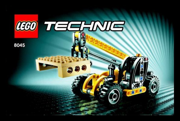 Istruzioni per la Costruzione - LEGO - 8045 - Mini Telehandler: Page 1