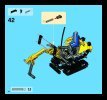 Istruzioni per la Costruzione - LEGO - 8047 - Compact Excavator: Page 42