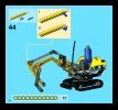 Istruzioni per la Costruzione - LEGO - 8047 - Compact Excavator: Page 44