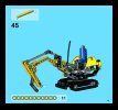 Istruzioni per la Costruzione - LEGO - 8047 - Compact Excavator: Page 45