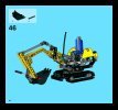 Istruzioni per la Costruzione - LEGO - 8047 - Compact Excavator: Page 46