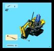 Istruzioni per la Costruzione - LEGO - 8047 - Compact Excavator: Page 47