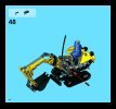 Istruzioni per la Costruzione - LEGO - 8047 - Compact Excavator: Page 48