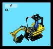 Istruzioni per la Costruzione - LEGO - 8047 - Compact Excavator: Page 57