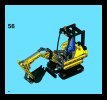 Istruzioni per la Costruzione - LEGO - 8047 - Compact Excavator: Page 58