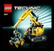 Istruzioni per la Costruzione - LEGO - 8047 - Compact Excavator: Page 1