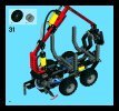 Istruzioni per la Costruzione - LEGO - 8049 - Tractor with Log Loader: Page 34