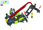 Istruzioni per la Costruzione - LEGO - 8049 - Tractor with Log Loader: Page 35