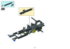 Istruzioni per la Costruzione - LEGO - 8049 - Tractor with Log Loader: Page 31