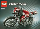 Istruzioni per la Costruzione - LEGO - 8051 - Motorbike: Page 1