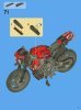 Istruzioni per la Costruzione - LEGO - 8051 - Motorbike: Page 71