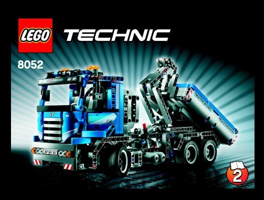 Istruzioni per la Costruzione - LEGO - 8052 - Container Truck: Page 1