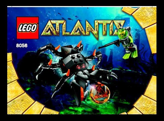 Istruzioni per la Costruzione - LEGO - 8056 - Monster Crab Clash: Page 1