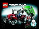 Istruzioni per la Costruzione - LEGO - 8063 - Tractor with Trailer: Page 1