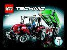 Istruzioni per la Costruzione - LEGO - 8063 - Tractor with Trailer: Page 1